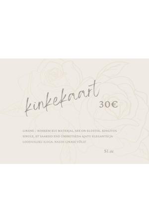 KINKEKAART 30€