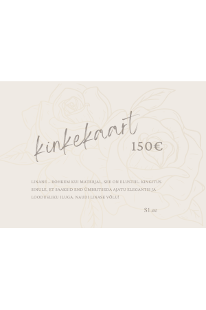 KINKEKAART 150€