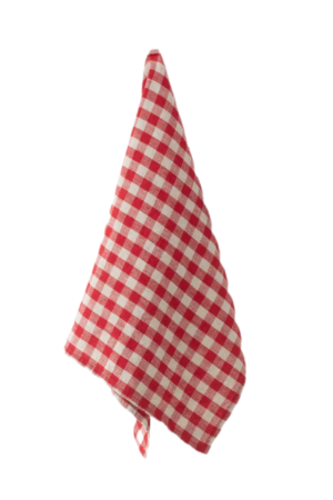 LINANE KÖÖGIRÄTIK RED GINGHAM