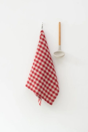 LINANE KÖÖGIRÄTIK RED GINGHAM