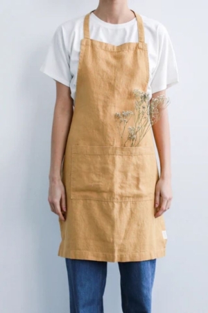 Honey Linen Daily Apron