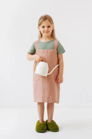 LASTE LINANE PÕLL PINAFORE CAFE CREME